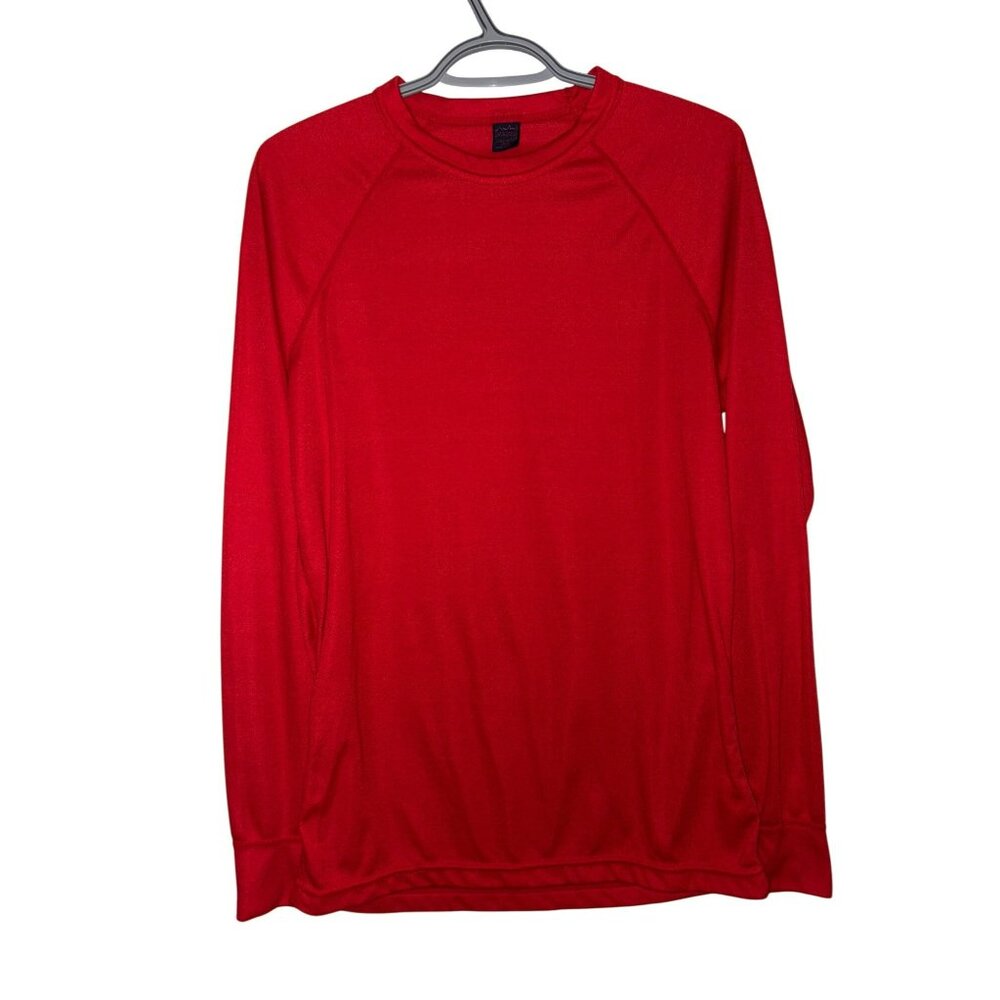 Patagonia Red Long Sleeve Crew Shirt